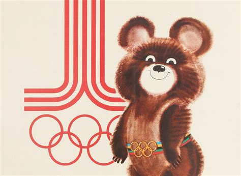 olympic bear 1980
